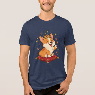 Rei Corgi Fofinho Amante de Corgi Coroa Real