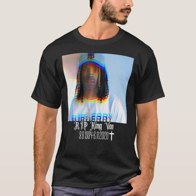 Rei da Camisa de R.I.P. em Paz (Frente)