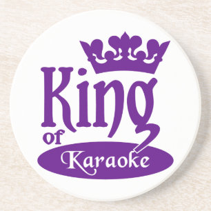 Rei da porta copos de Karaoke