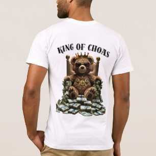 rei de camiseta de chocolate, de alta qualidade