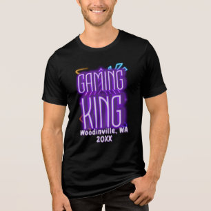 Rei de Jogos Personalizado para Nome da Data da Lo