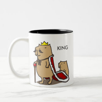 Rei do capybara. Caneca