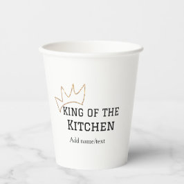 Rei do cozinhar do cozinheiro da cozinha adiciona