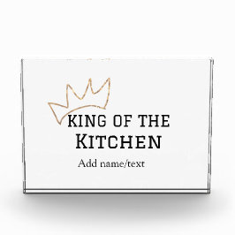 Rei do cozinhar do cozinheiro da cozinha adiciona