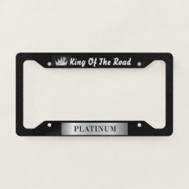 Rei Do Estrado Negro De Platina