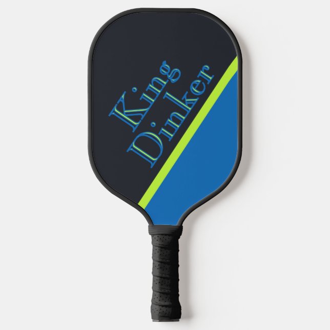 Rei Engraçado Dinker Monograma Personalizado (Front)