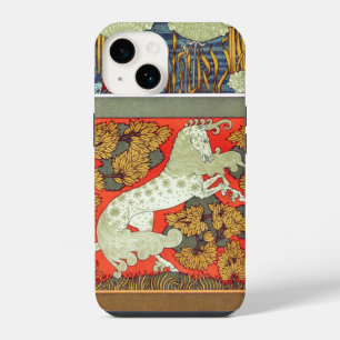 Rei-fisher cavalo de tecido art nouveau Verneuil