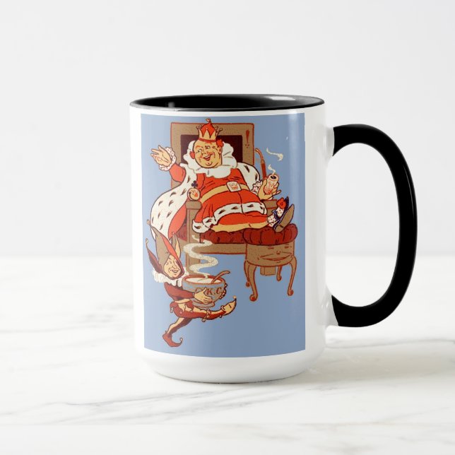 Rei idoso Cole Caneca (Direita)