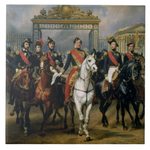 Rei Louis-Philippe (1773-1850) de France e de seu