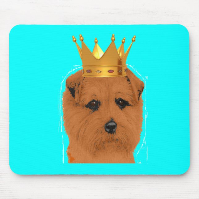 Rei Mousepad de Norfolk Terrier (Frente)