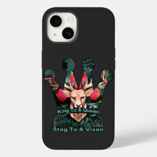 Rei para uma rainha Stag para uma vixen