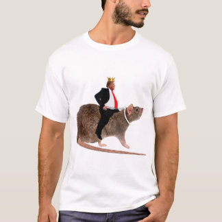 Rei Trump na Camiseta de Cavalo Confiável