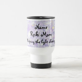 Reiki Mãe, Caneca de viagem personalizada