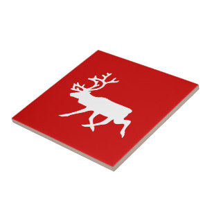 Reindeer Branco / Silhueta das Caraíbas
