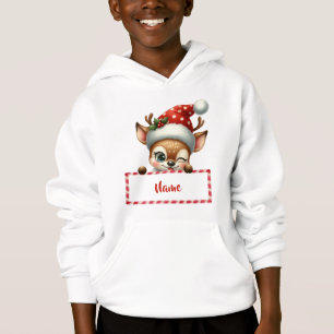 Reindeer de Natal Personalizável e Canas de Doces