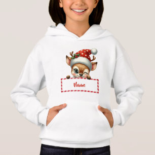 Reindeer de Natal Personalizável e Canas de Doces