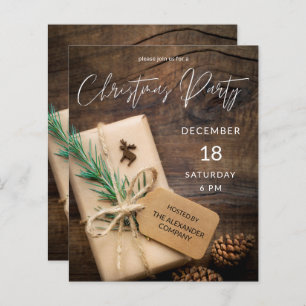 Reindeer de Orçamento e Festa de Natal Presente