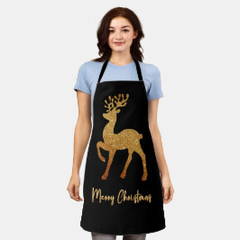 Reindeer Dourado de Natal Sparkle