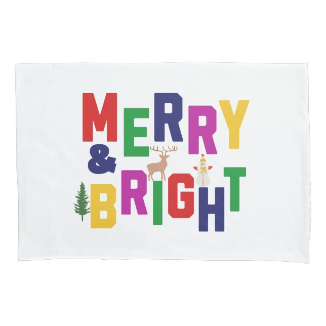 Reindeer feliz e pinheiro brilhante Snowman (Frente)