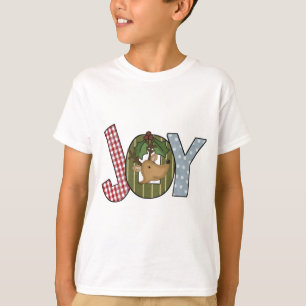 Reindeer Joy Holiday Camisetas e presentes