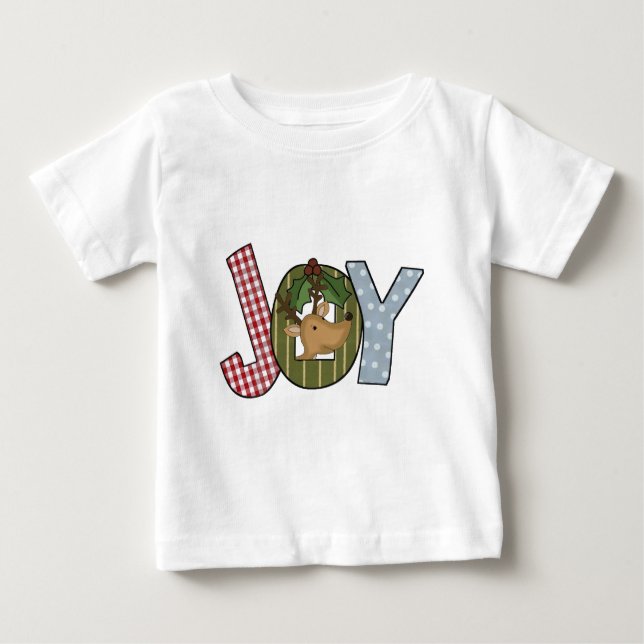 Reindeer Joy Holiday Camisetas e presentes (Frente)