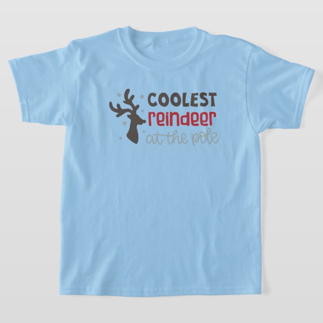 Reindeer mais fixe no polo de Natal (Postura )