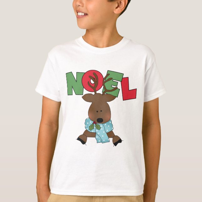 Reindeer Noel Camisetas e presentes (Frente)