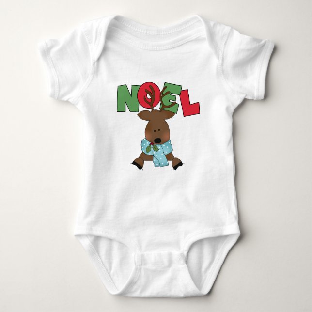 Reindeer Noel Camisetas e presentes (Frente)