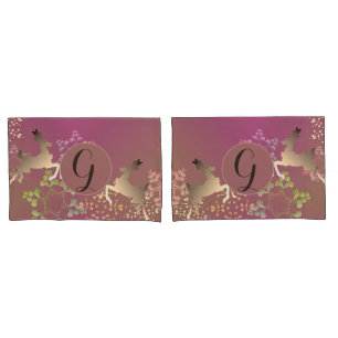 Reindeer & Snowflakes Roxo