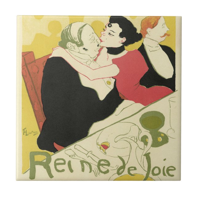 Reine de Joie (Rainha do Prazer) Toulouse Lautrec (Frente)