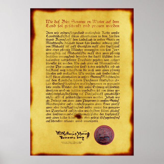 Reinheitsgebot Impressão (Frente)