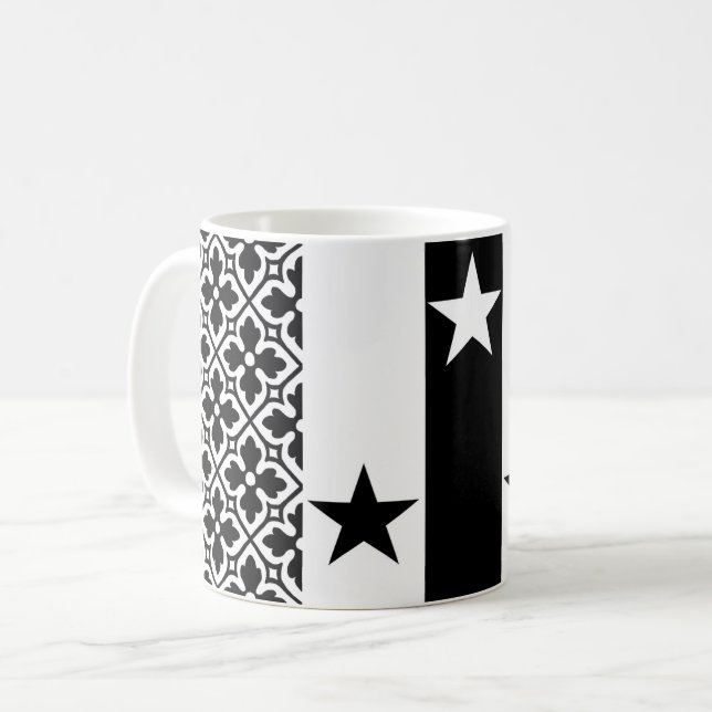 Reino de Meridies Crachá caneca de café (Frente Esquerda)