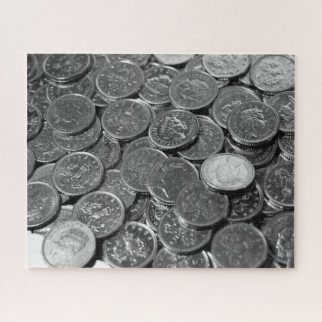Reino Unido: moedas de 5 pence de Quebra-cabeça de (Horizontal)