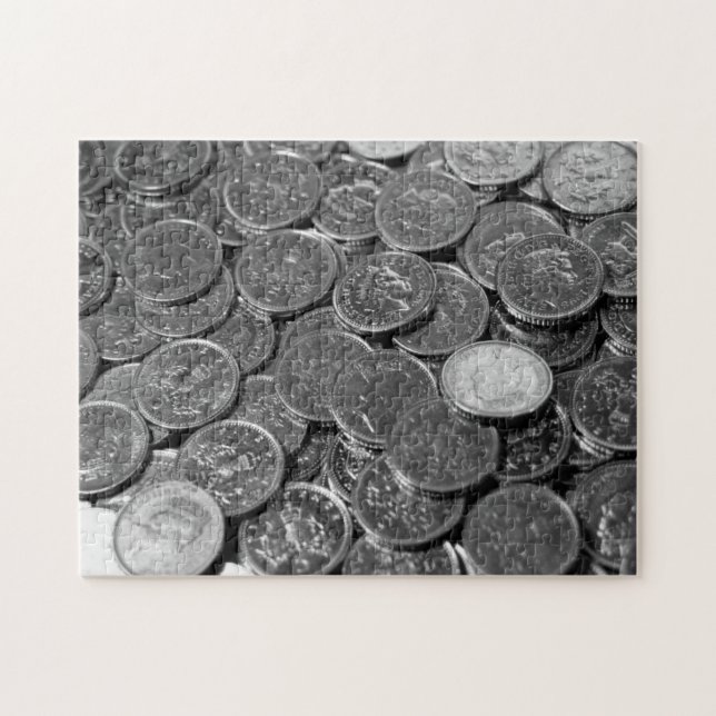 Reino Unido: moedas de 5 pence de Quebra-cabeça de (Horizontal)
