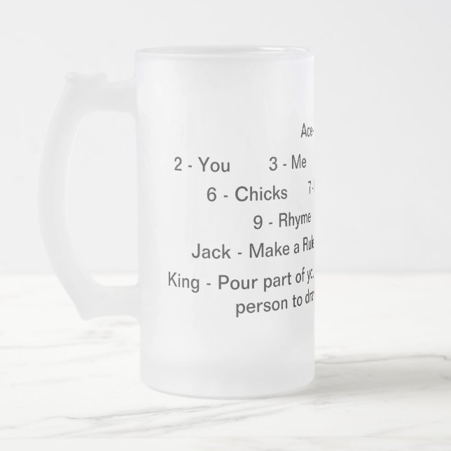 Reis Bebendo Jogo Caneca (Esquerda)