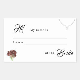 Relação com o adesivo nobre de casamento