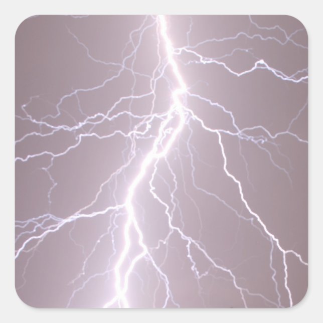 Relâmpago - Adesivo (Frente)