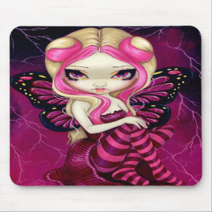 "Relâmpago cor-de-rosa" Mousepad