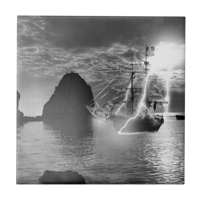 Relâmpago da ilha de Catalina do navio de pirata (Frente)