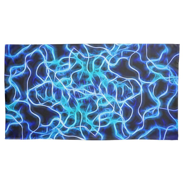 Relâmpago de Néon Blue Tesla (Frente)