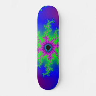 Relâmpago Fractal: Skateboard Personalizado