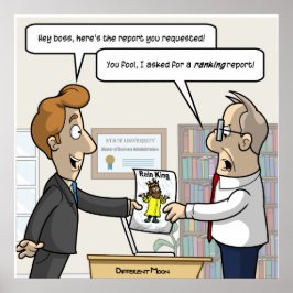 Relatório de Classificação Contábil Punny Poster