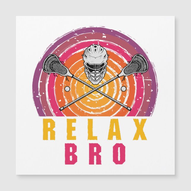 Relax Bro Lacrosse (Frente)