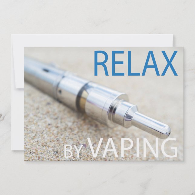 Relaxe ao vaporizar (Frente)