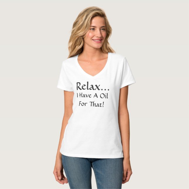 RELAXE EU TENHO UM PETRÓLEO PARA ESSA CAMISA DE CA (Frente Completa)