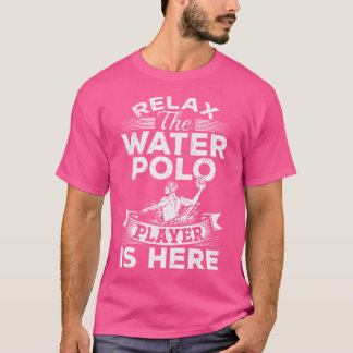 Relaxe O Jogador De Polo Água Está Aqui - Água Eng