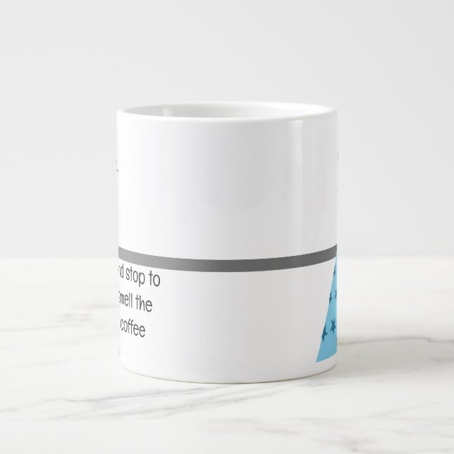 Relaxe, pare de cheirar a caneca de café (Frente)