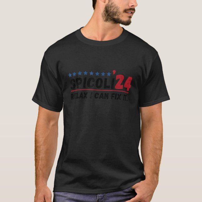 relaxe, posso consertá-lo, camisa (Frente)