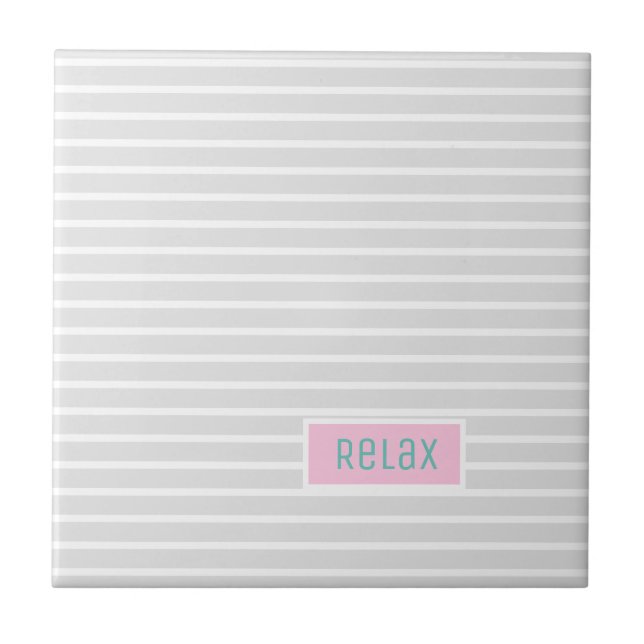 Relaxe Stripes Pale Pastel Tema (Frente)