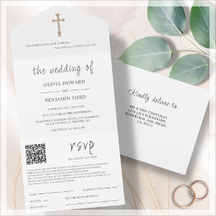 Religião Branca   Código QR de Casamento